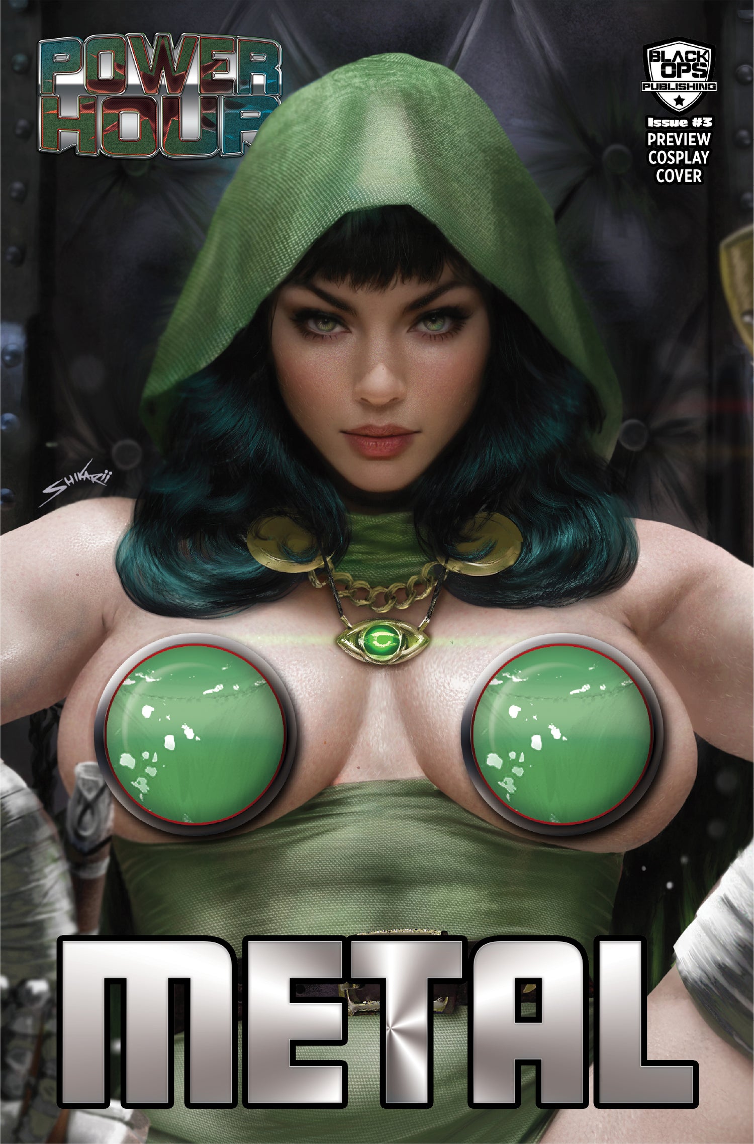 Power Hour #3 PREVIEW - Shikarii "God Queen" - Up-Close Naughty Metal LTD 25