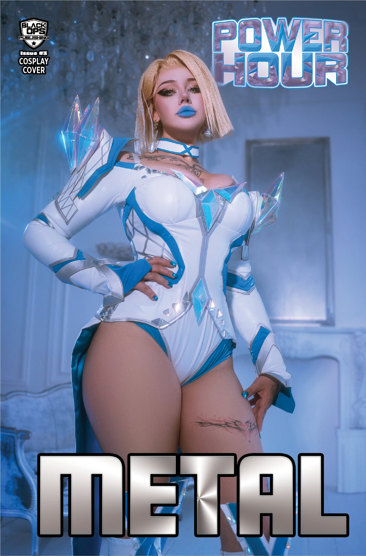 POWER HOUR #3 KATSUMI TORI COSPLAY - "FROSTY" - TRADE NICE METAL - LTD 5