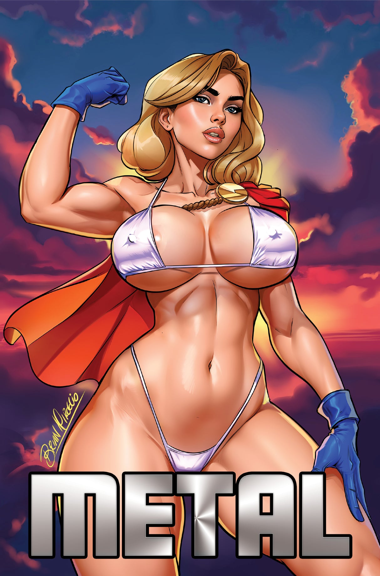 POWER HOUR #3 PREVIEW - BRIAN MIROGLIO "POWER FULL" - BIKINI METAL - LTD 10