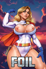 POWER HOUR #3 PREVIEW - BRIAN MIROGLIO "POWER FULL" - NAUGHTY FOIL - LTD 10