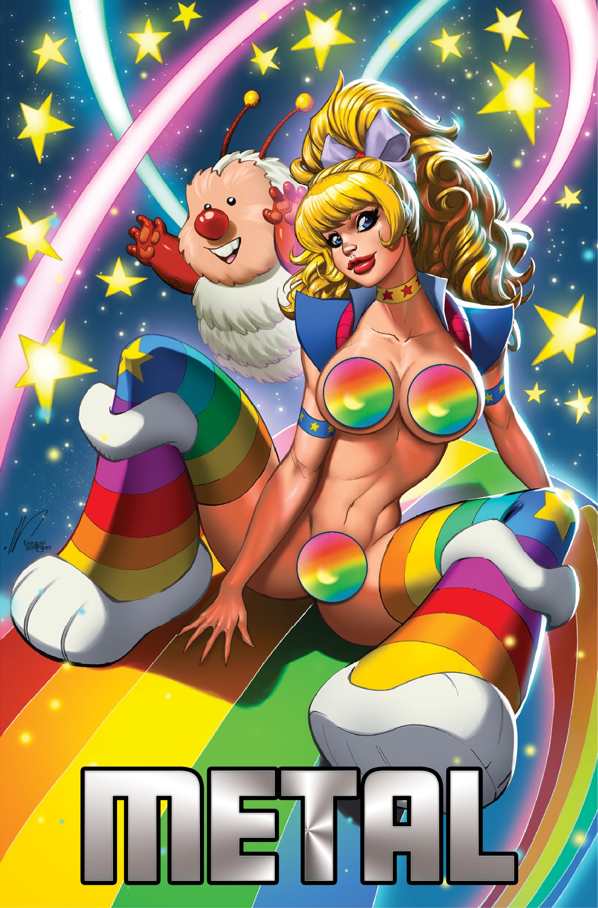 POWER HOUR #3 PREVIEW "RAINBOW" ALE GARZA - MEGACON EXCLUSIVE - FULL NAUGHTY METAL - LTD 10