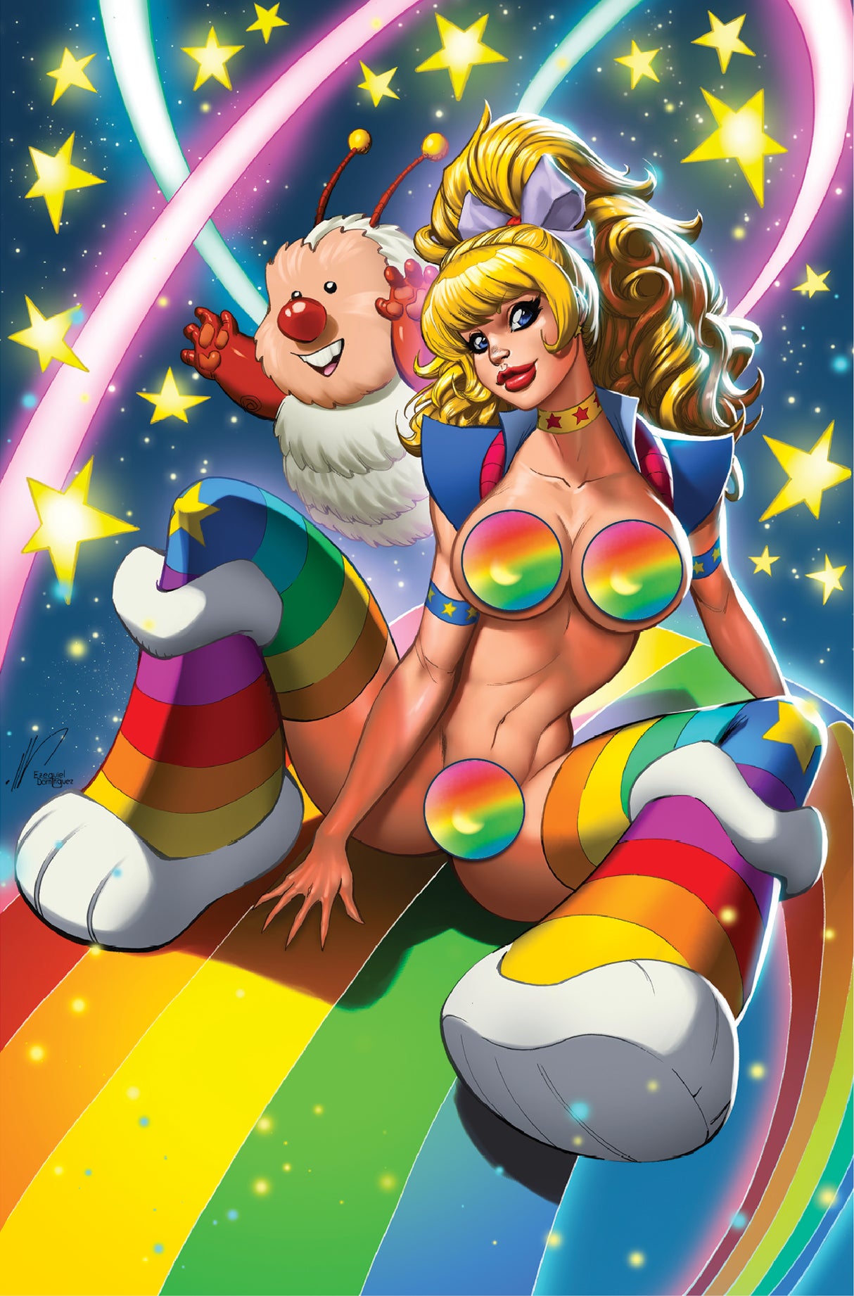 POWER HOUR #3 PREVIEW "RAINBOW" ALE GARZA - MEGACON EXCLUSIVE - FULL NAUGHTY - LTD 100