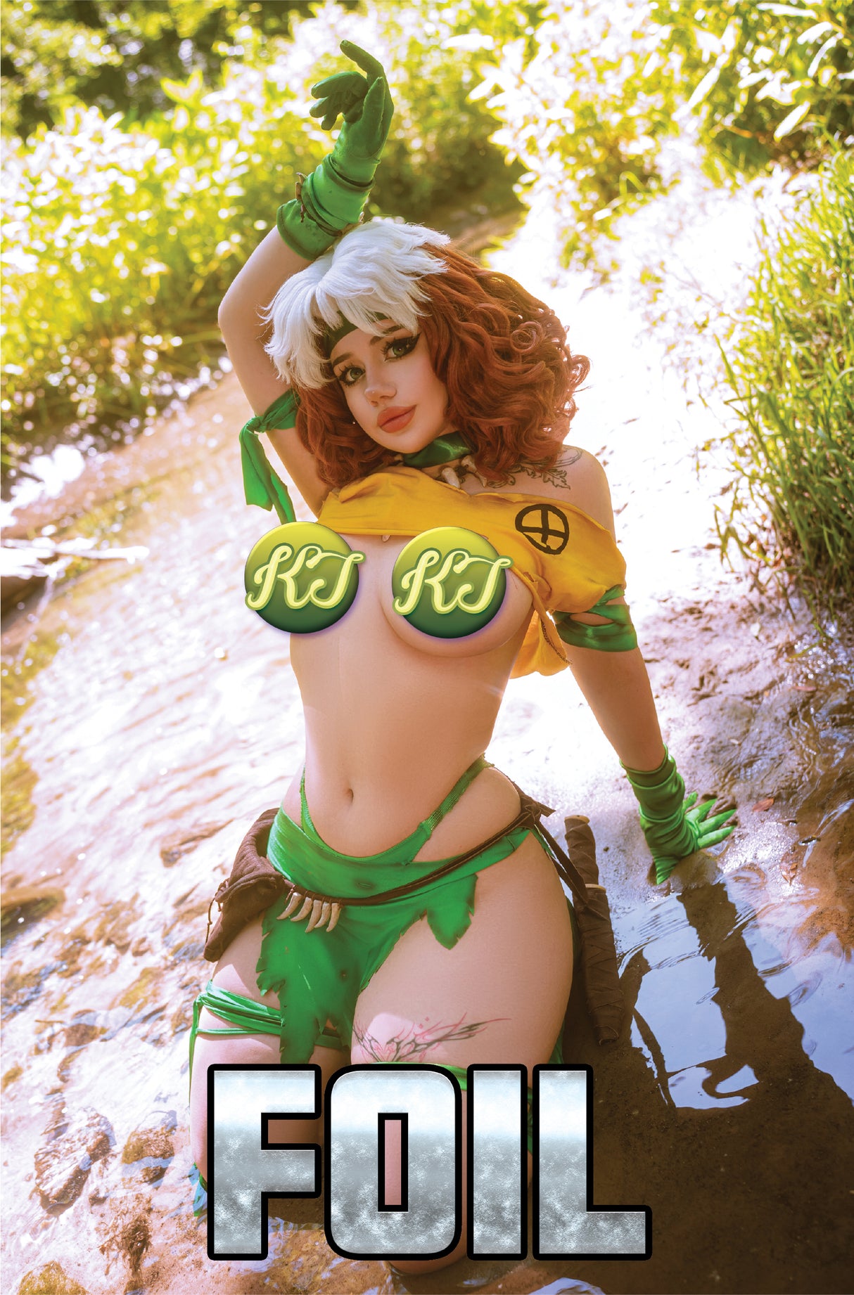 POWER HOUR #3 KATSUMI TORI COSPLAY - "MUTANT" - NAUGHTY SPOT FOIL - LTD 5