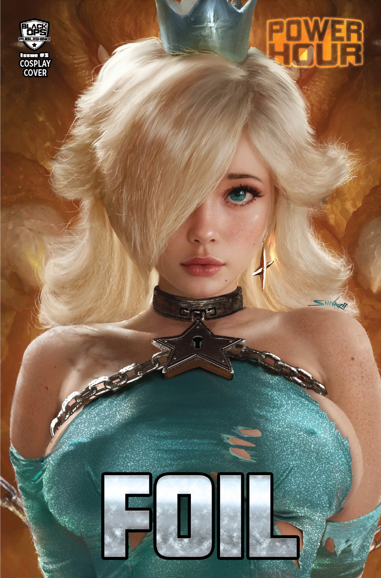 POWER HOUR #3 SHIKARII - "ROSIE" - UP CLOSE NICE FOIL - LTD 10