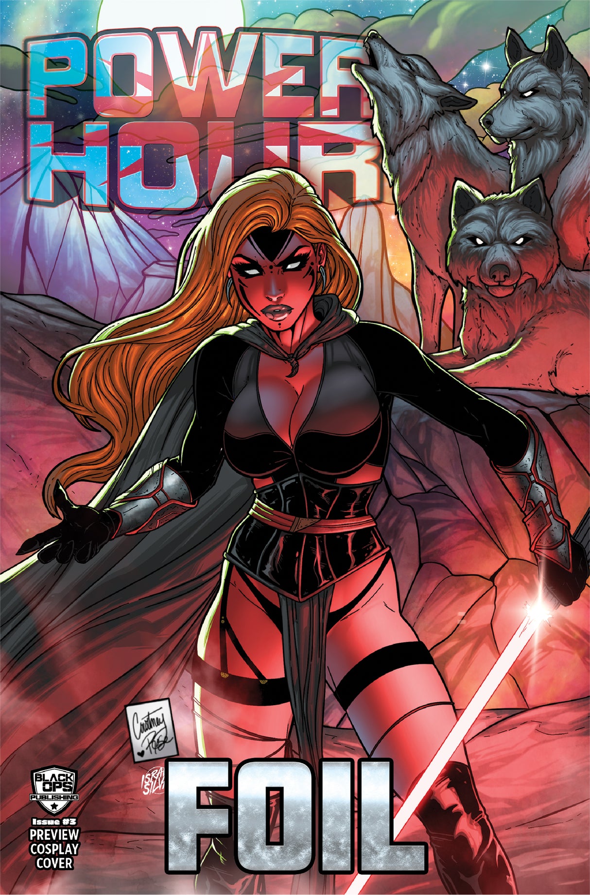 POWER HOUR #3 PREVIEW - COURTNEY ROSE - MAY THE 4TH EXCLUSIVE "SITHRESS" - TD NICE FOIL - LTD 10