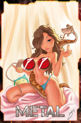 POWER HOUR #2 - KINKIE CUTIES "SNAKE GIRL" NAUGHTY VIRGIN METAL LTD 10