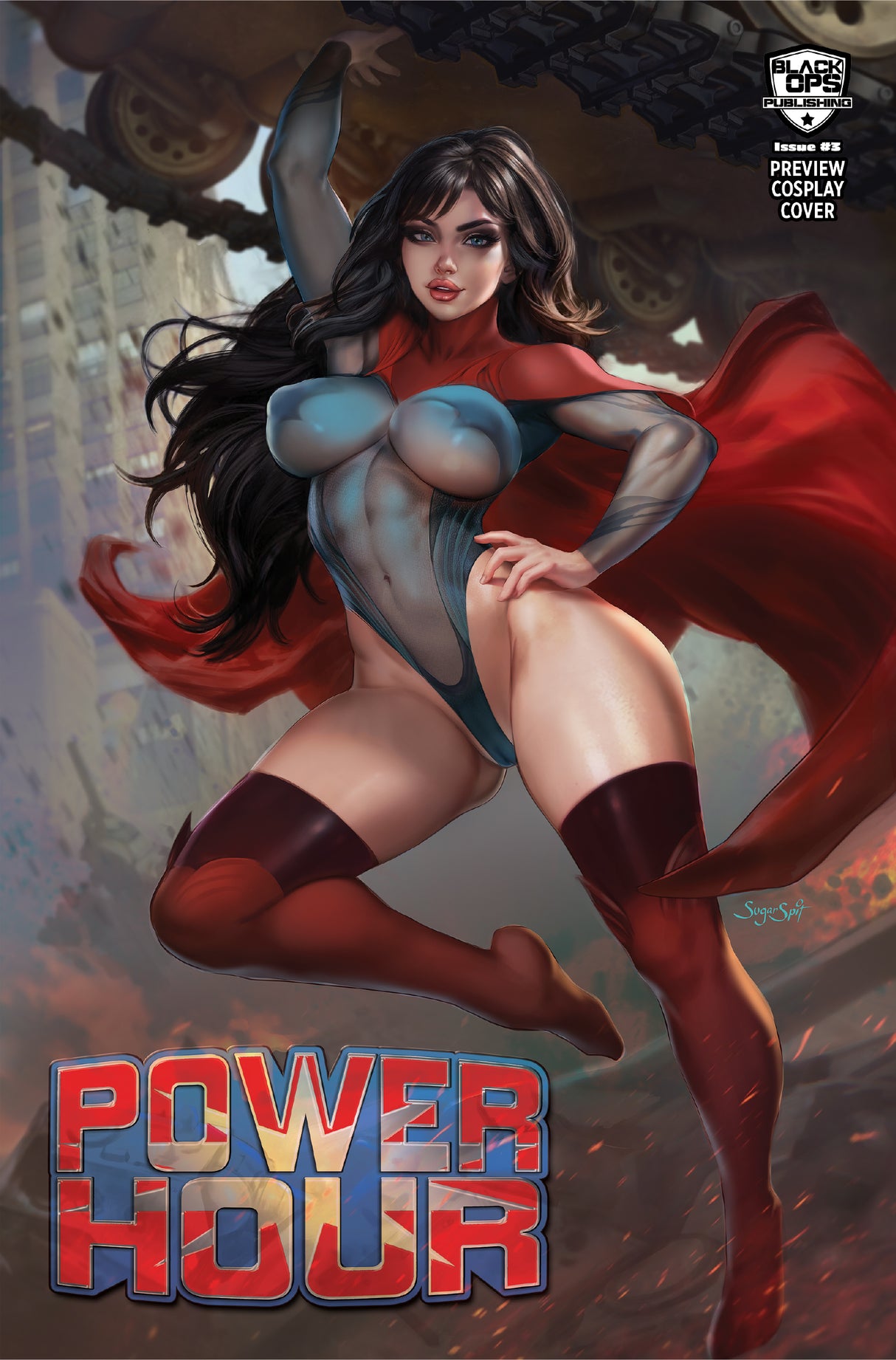 POWER HOUR #3 PREVIEW - SUGAR SPIT "SUPER LADY" - TD NICE - LTD 250