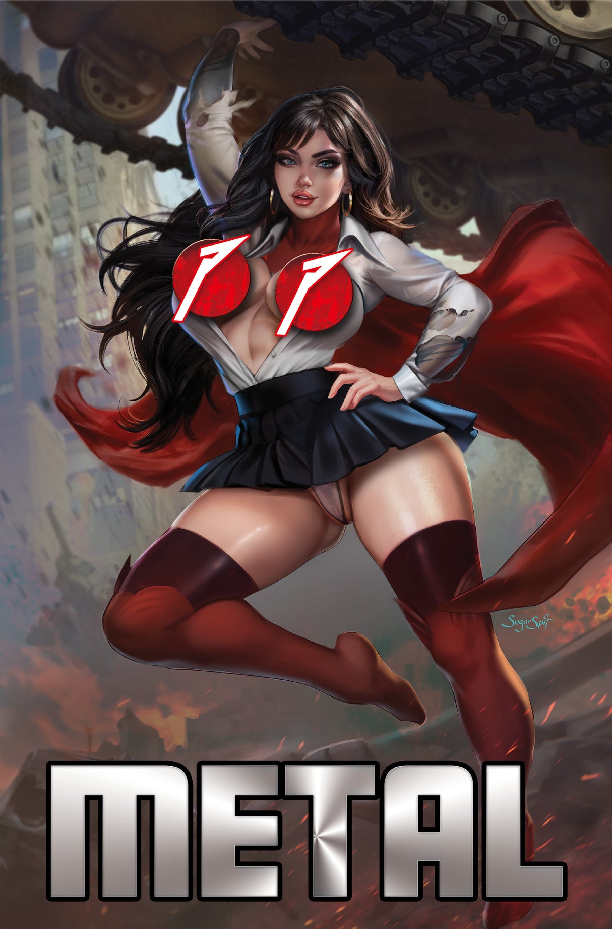 POWER HOUR #3 PREVIEW - SUGAR SPIT "SUPER LADY" - BUSTING OUT METAL - LTD 10