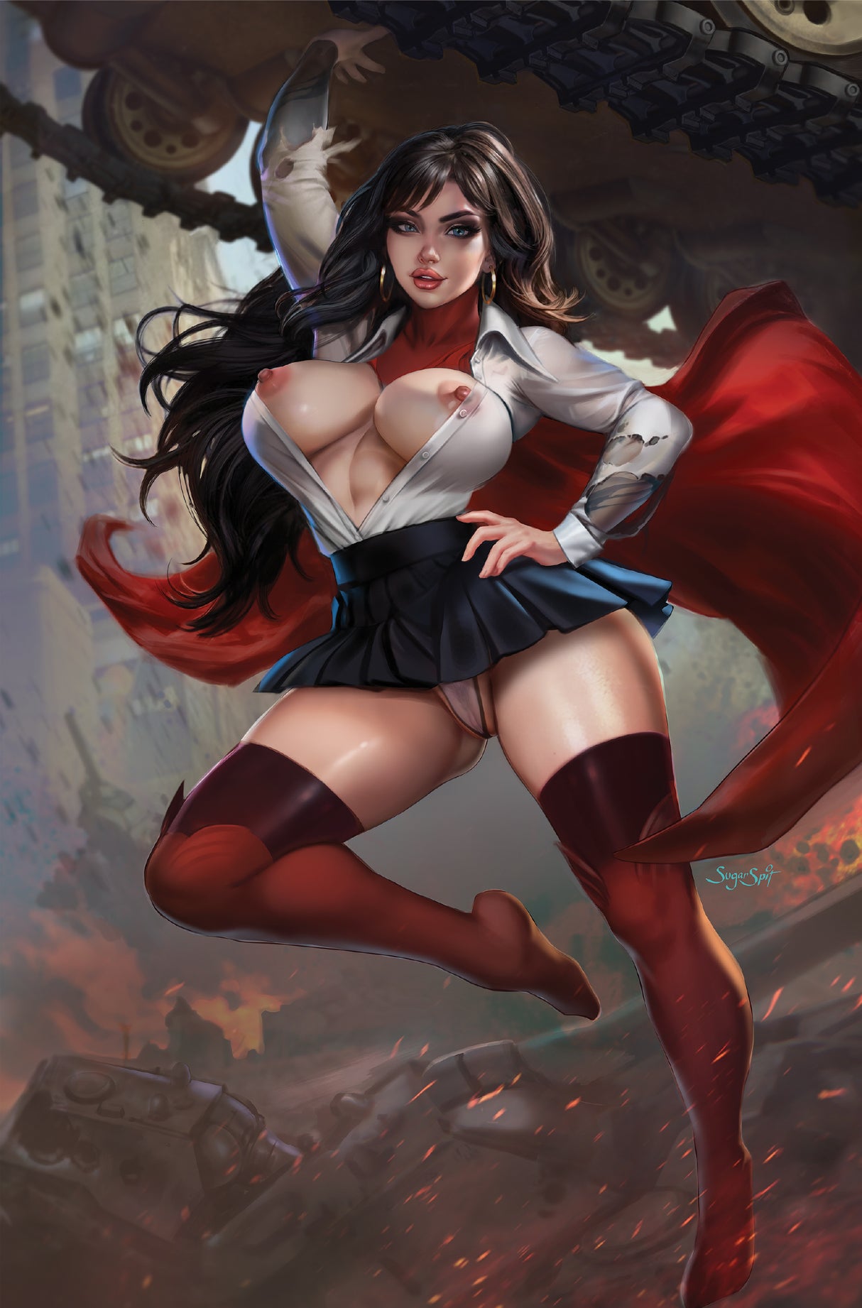 POWER HOUR #3 PREVIEW - SUGAR SPIT "SUPER LADY" - BUSTING OUT - LTD 100