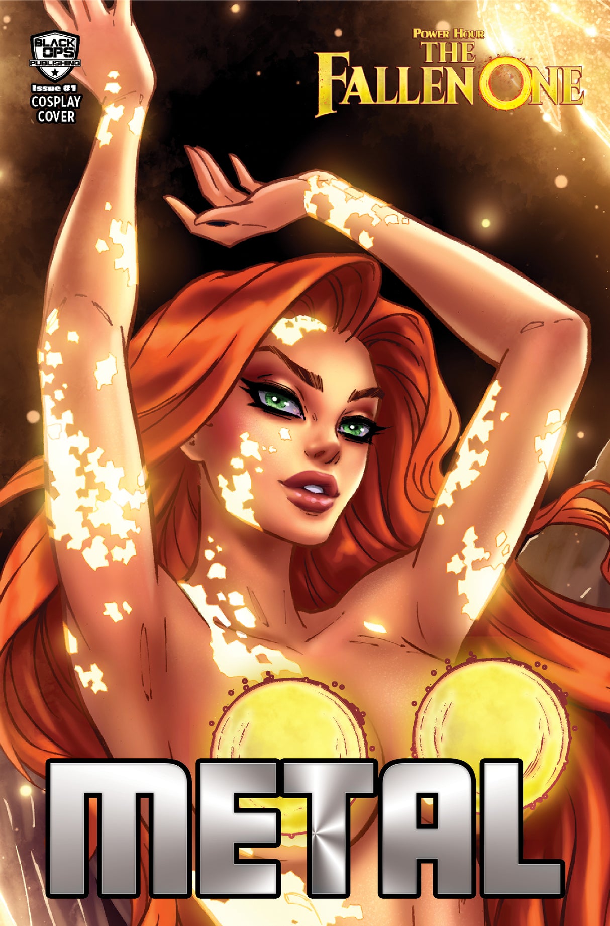 POWER HOUR: THE FALLEN ONE #1 - DAWN MCTEIGUE - MEGACON - NAUGHTY UP-CLOSE TD - METAL - LTD 10