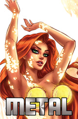 POWER HOUR: THE FALLEN ONE #1 - DAWN MCTEIGUE - MEGACON - NAUGHTY UP-CLOSE VIRGIN - SKETCH WHITE - METAL - LTD 10