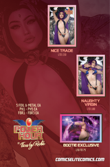 POWER HOUR #2 - RACHIE SORCERESS NICE METAL - LTD 5 - SIGNED BY RACHIE W/ COA