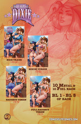 QUEENS OF DIXIE #1 - BRIAN MIROGLIO "ALL AMERICAN" BIKINI - LTD 85