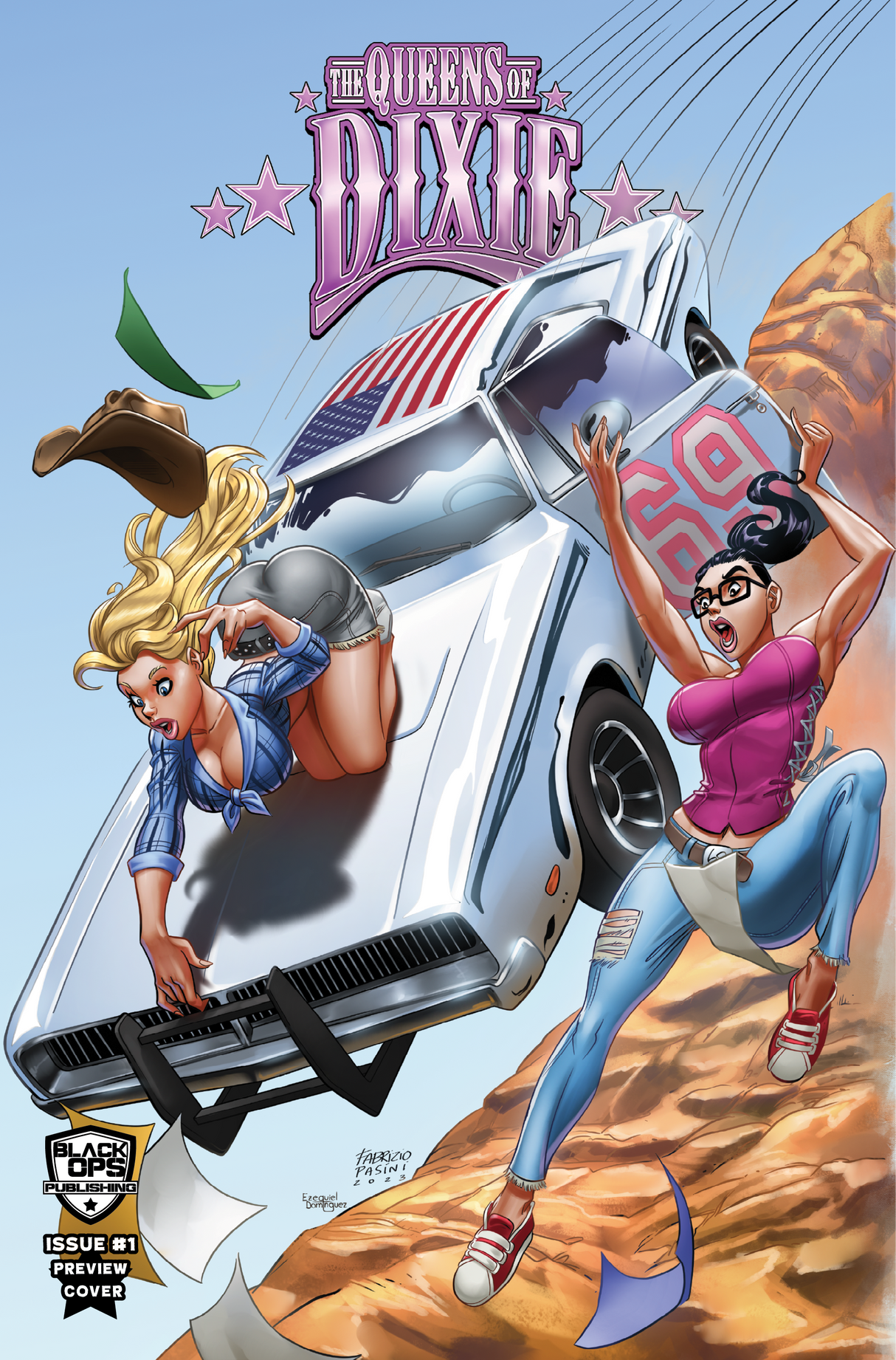 QUEENS OF DIXIE #1 PREVIEW - FABRIZIO PASINI - REVEAL NICE TRADE LTD 200