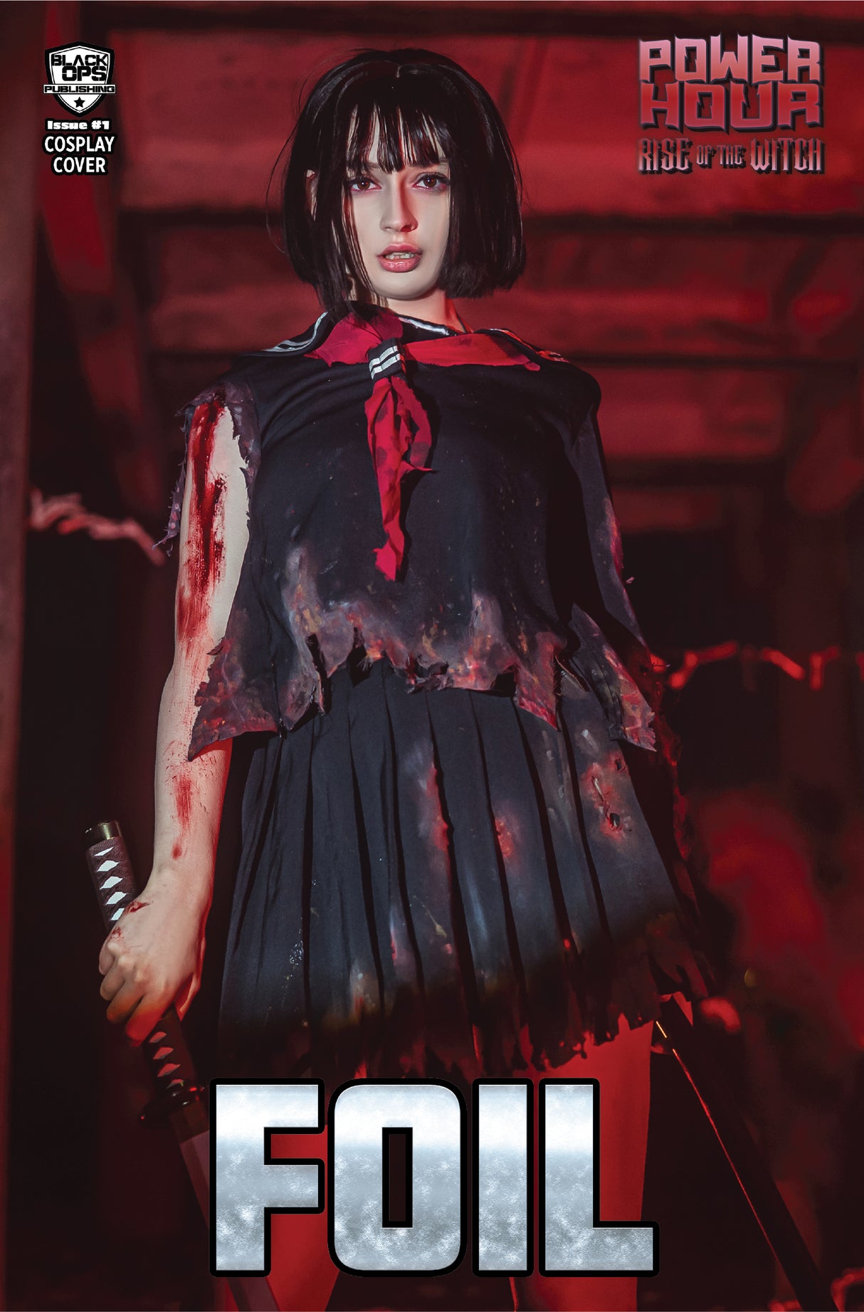 POWER HOUR: RISE OF THE WITCH #1 DARIA HIME "SILENT" COSPLAY - TRADE NICE FOIL - LTD 5