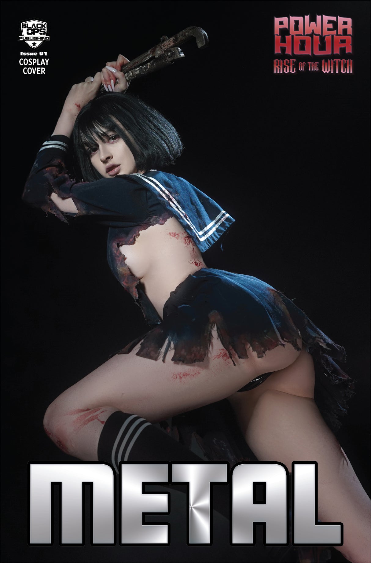 POWER HOUR: RISE OF THE WITCH #1 DARIA HIME "SILENT" COSPLAY - BOOTY METAL - LTD 5