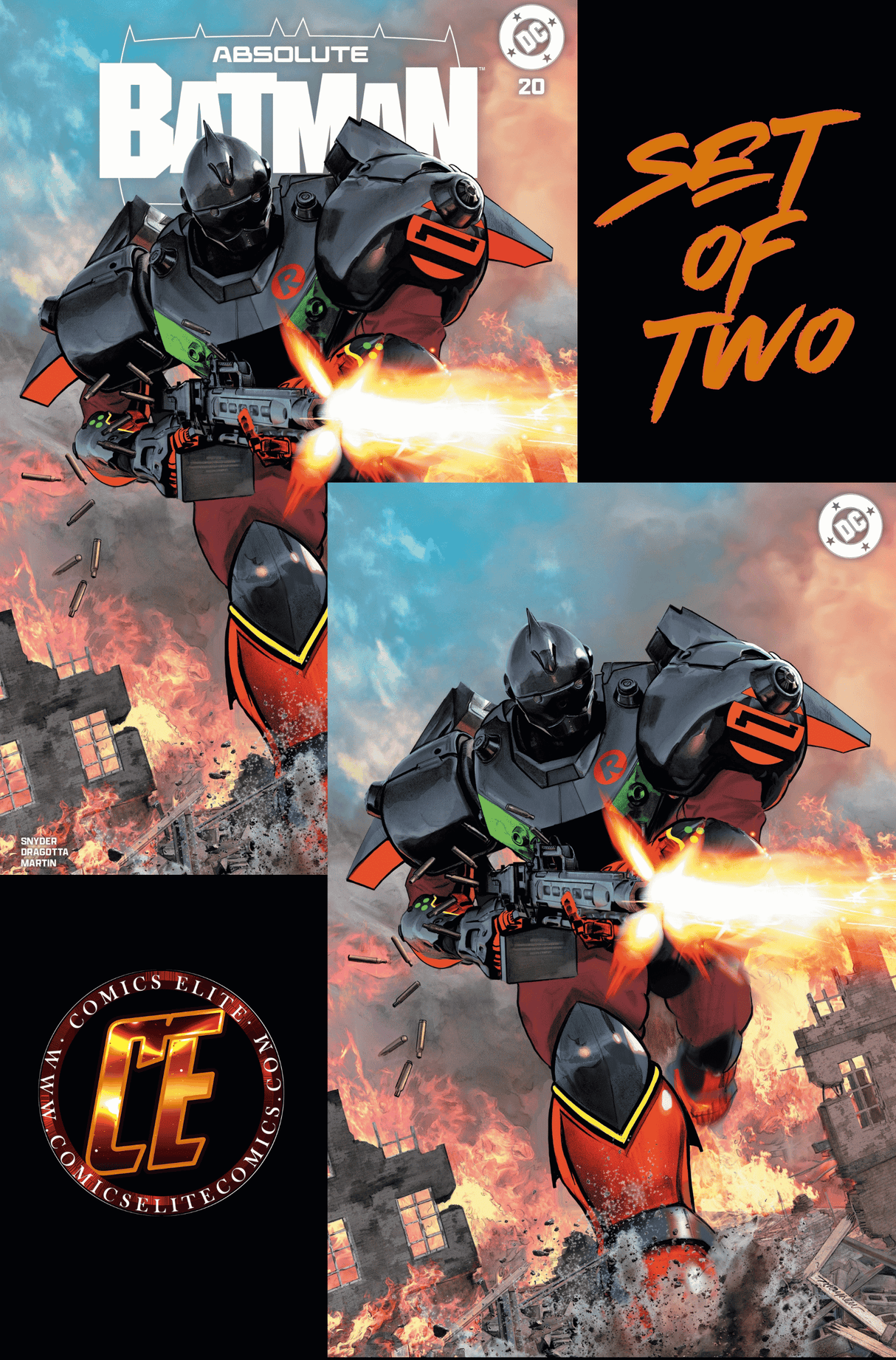 ABSOLUTE BATMAN #20 -  MIKE MAYHEW - TRADE & VIRGIN - KEY ISSUE - LTD 1000