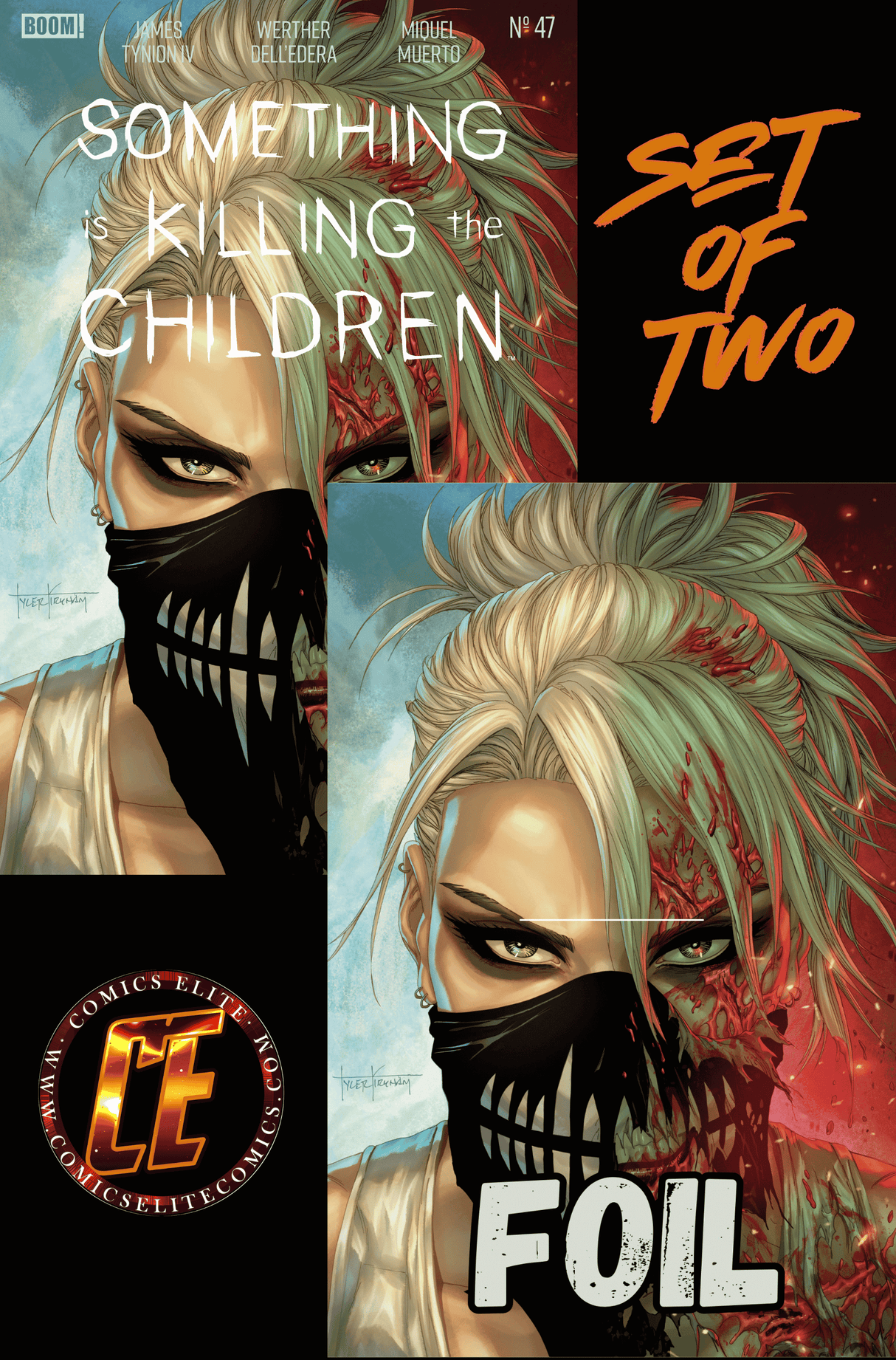 SOMETHING IS KILLING THE CHILDREN #47 -  KIRKHAM - SET - LTD 500