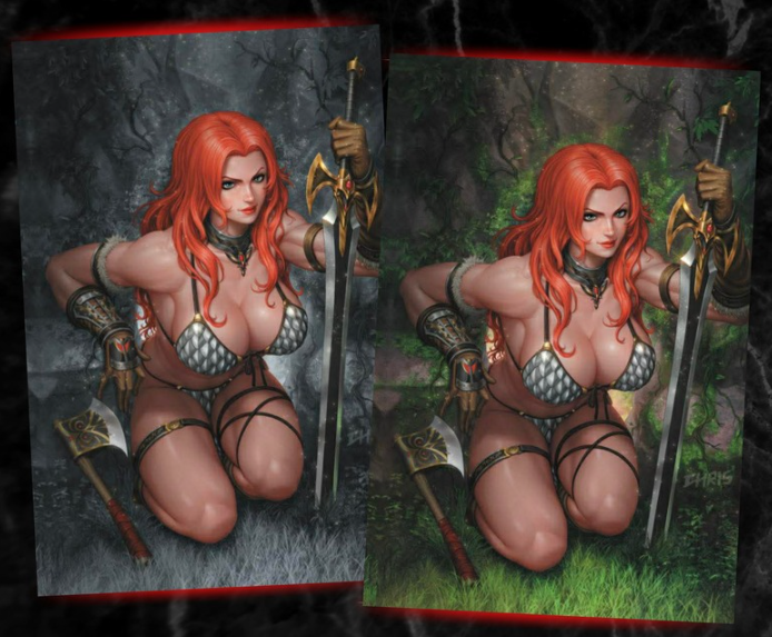 SONJA REBORN #6 - CHRIS NG - SET - LTD 500
