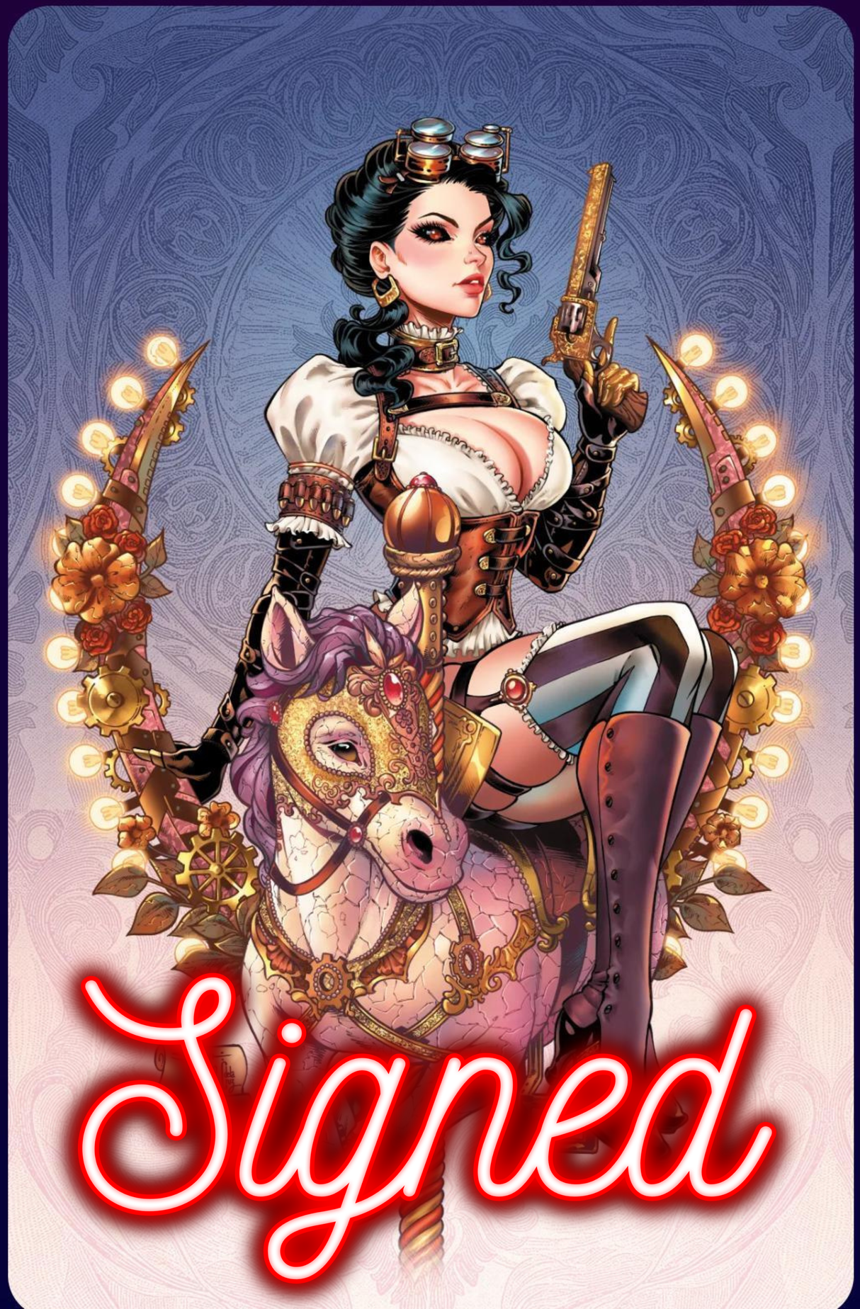 LADY MECHANIKA: THE MECHANICAL MENAGERIE #1 - SORAH SUHNG - VIRGIN - LTD 500