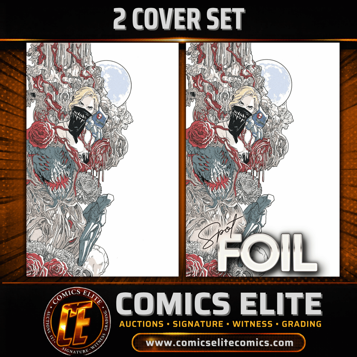 SIKTC #50 - MATTHEW WAITE - VIRGIN & SPOT FOIL - 2 COVER SET - LTD 500