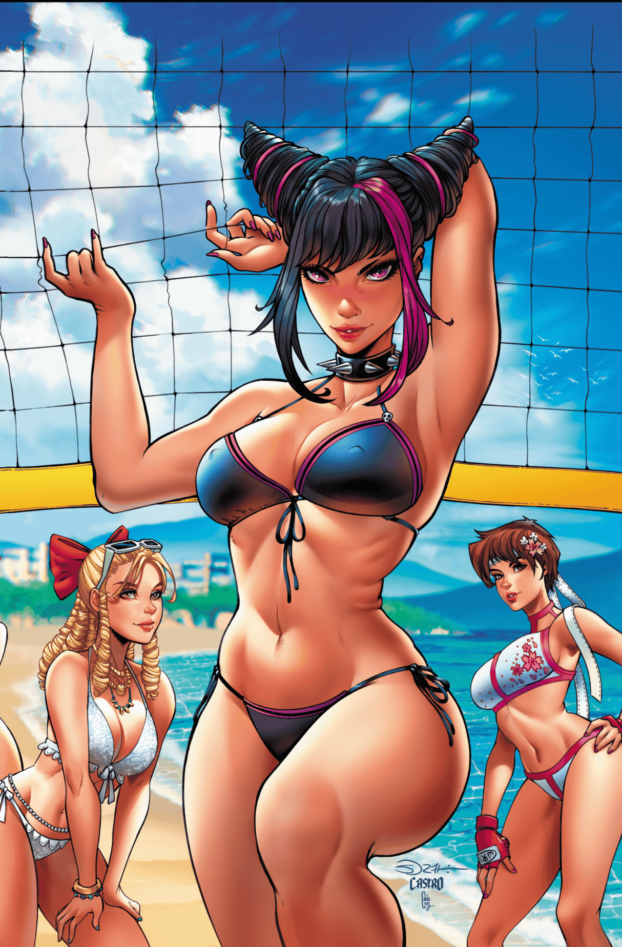 2026 STREET FIGHTER SWIMSUIT SPECIAL #1 - MARISSA POPE & SORAH SUHNG WRAP SET + TRISTARR - 3 COVER SET -LTD 250