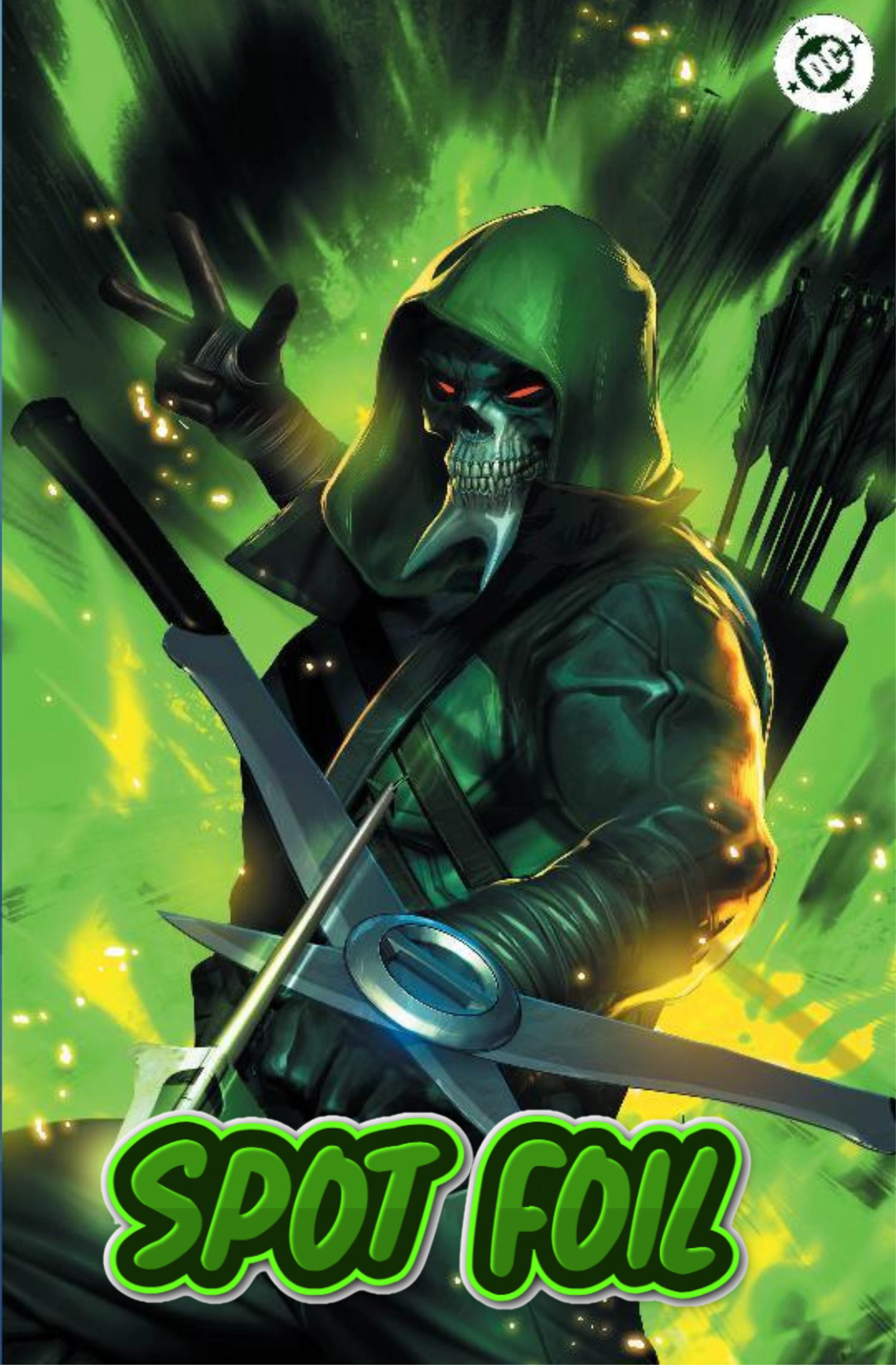 アメコミ Sei ABSOLUTE GREEN ARROW #1 DAVE WILKINS - ALPHA - SPOT FOIL - LTD 1000