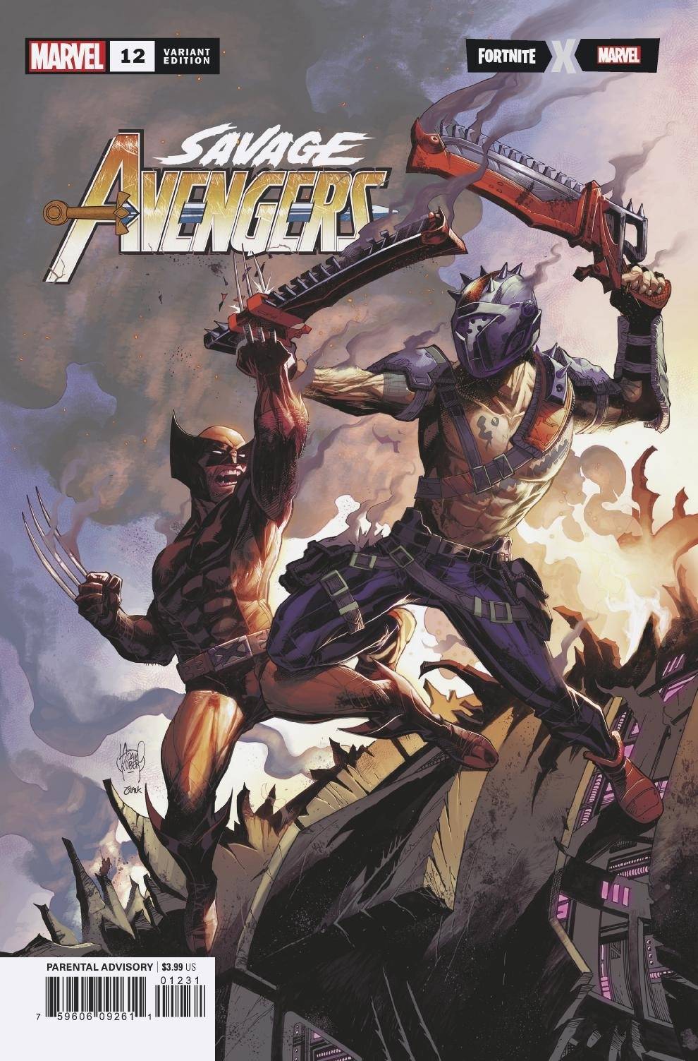 SAVAGE AVENGERS #12 KUBERT FORTNITE VAR