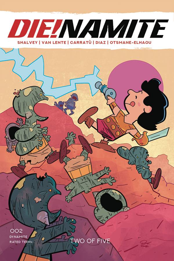 DIE!NAMITE #2 CVR G PEANUTS HOMAGE FOC BONUS VAR