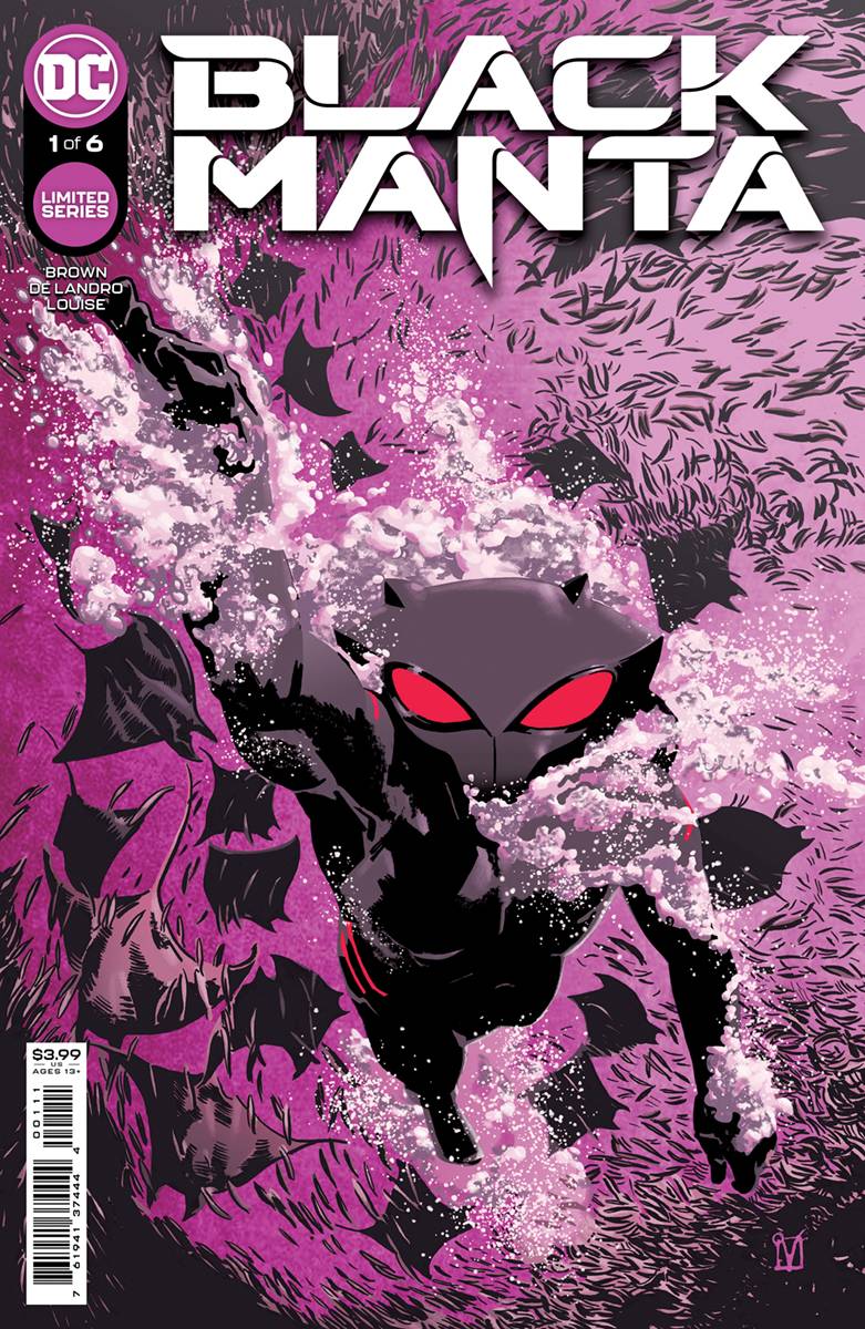 BLACK MANTA #1 (OF 6) CVR A VALENTINE DE LANDRO - KEY ISSUE