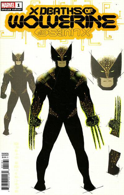 X DEATHS OF WOLVERINE #1 (OF 5) KUBERT OMEGA WOLVERINE SPOILER - KEY ISSUE