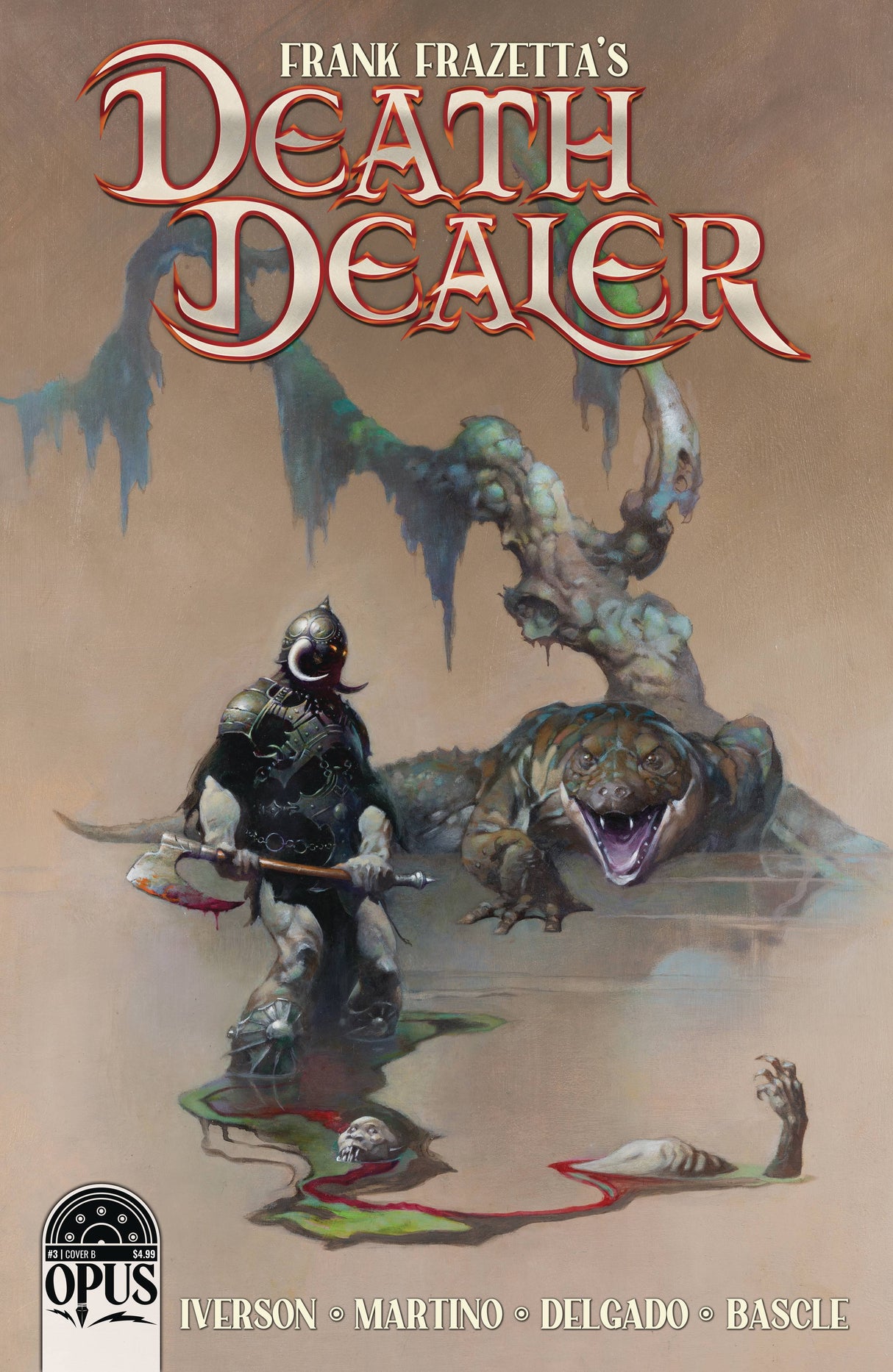 FRANK FRAZETTA DEATH DEALER #3 CVR B FRAZETTA (MR)