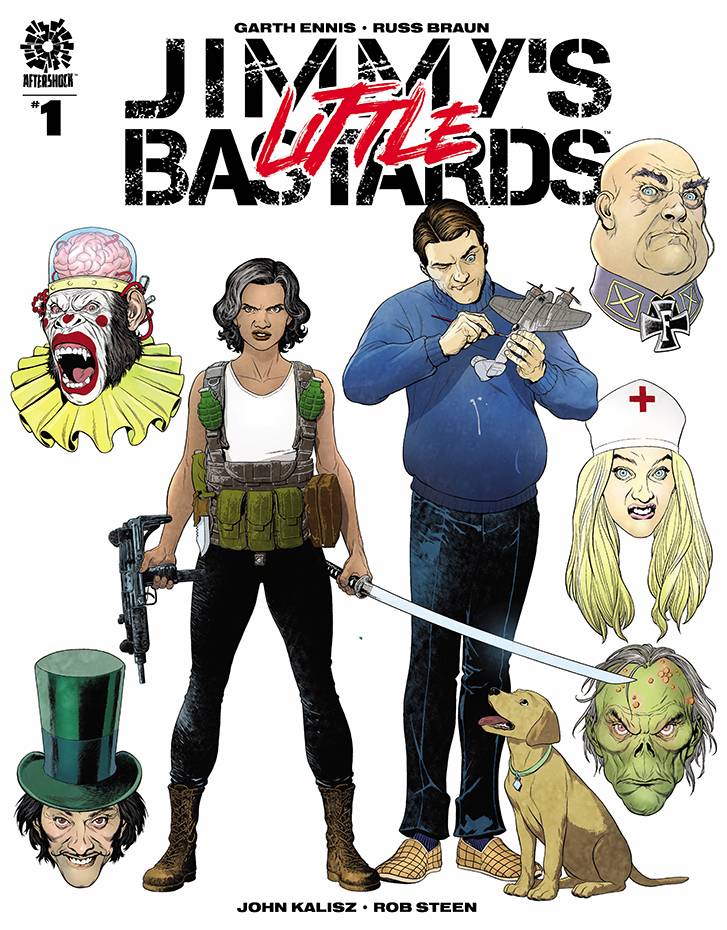 JIMMYS LITTLE BASTARDS #1 CVR A CLARKE - MAGAZINE SIZED