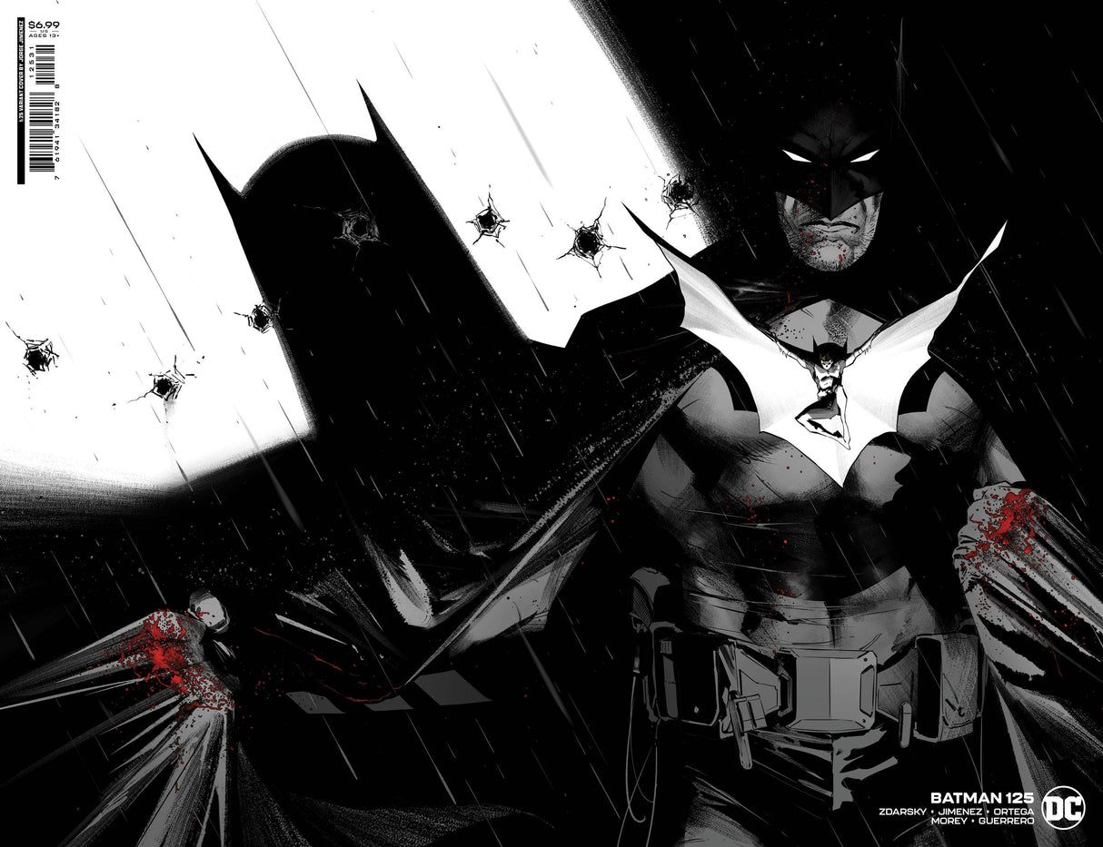 BATMAN #125 JIMENEZ - RATIO VARIANT - WRAP - 1:25 - KEY ISSUE