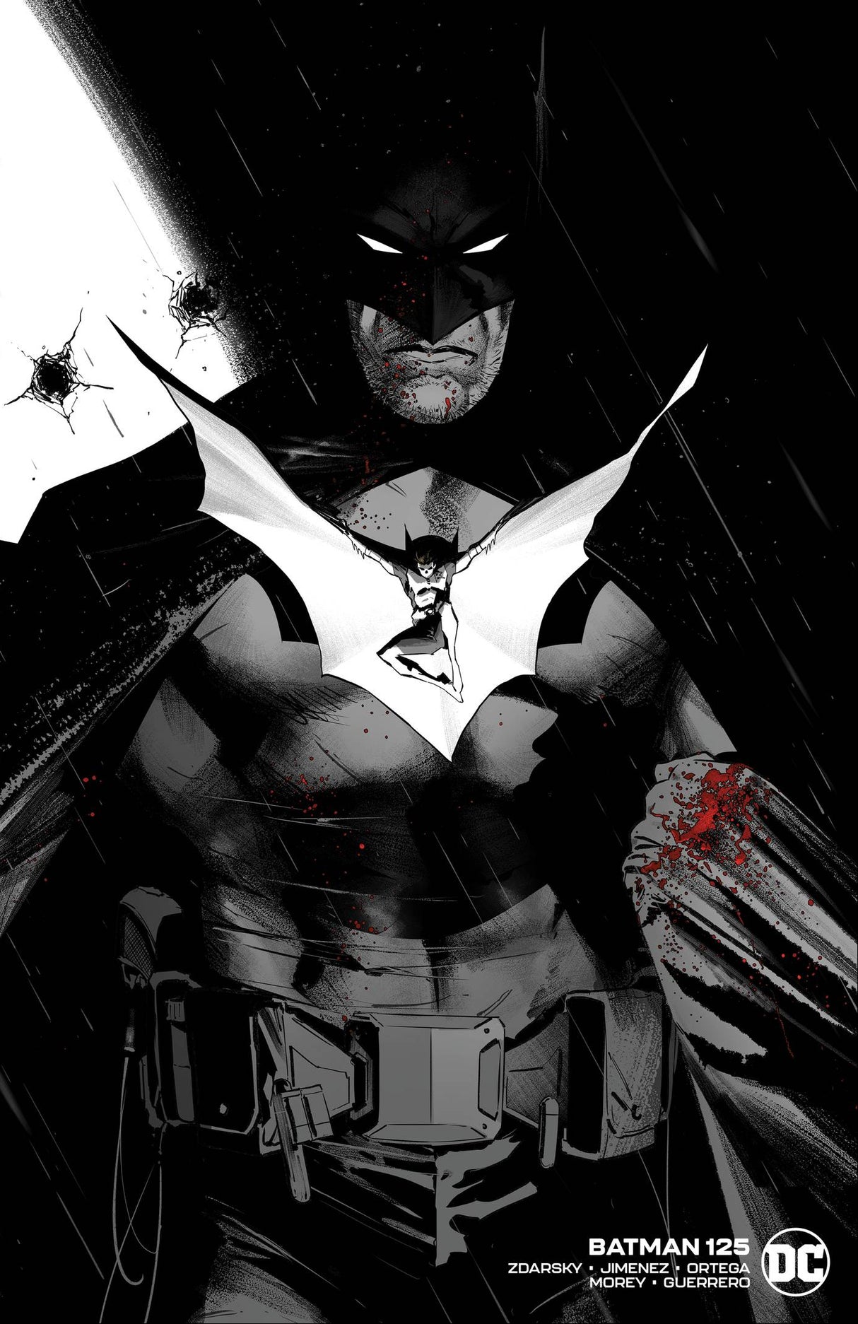BATMAN #125 JIMENEZ - RATIO VARIANT - WRAP - 1:25 - KEY ISSUE
