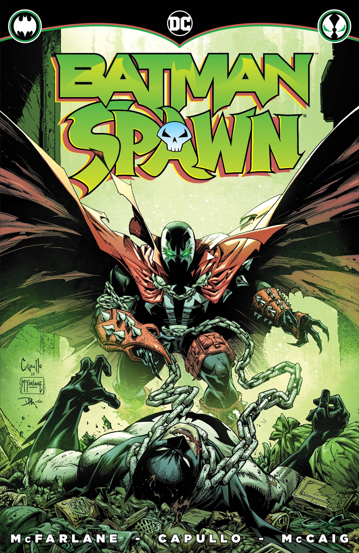 BATMAN SPAWN #1 (ONE SHOT) CVR B TODD MCFARLANE SPAWN VAR