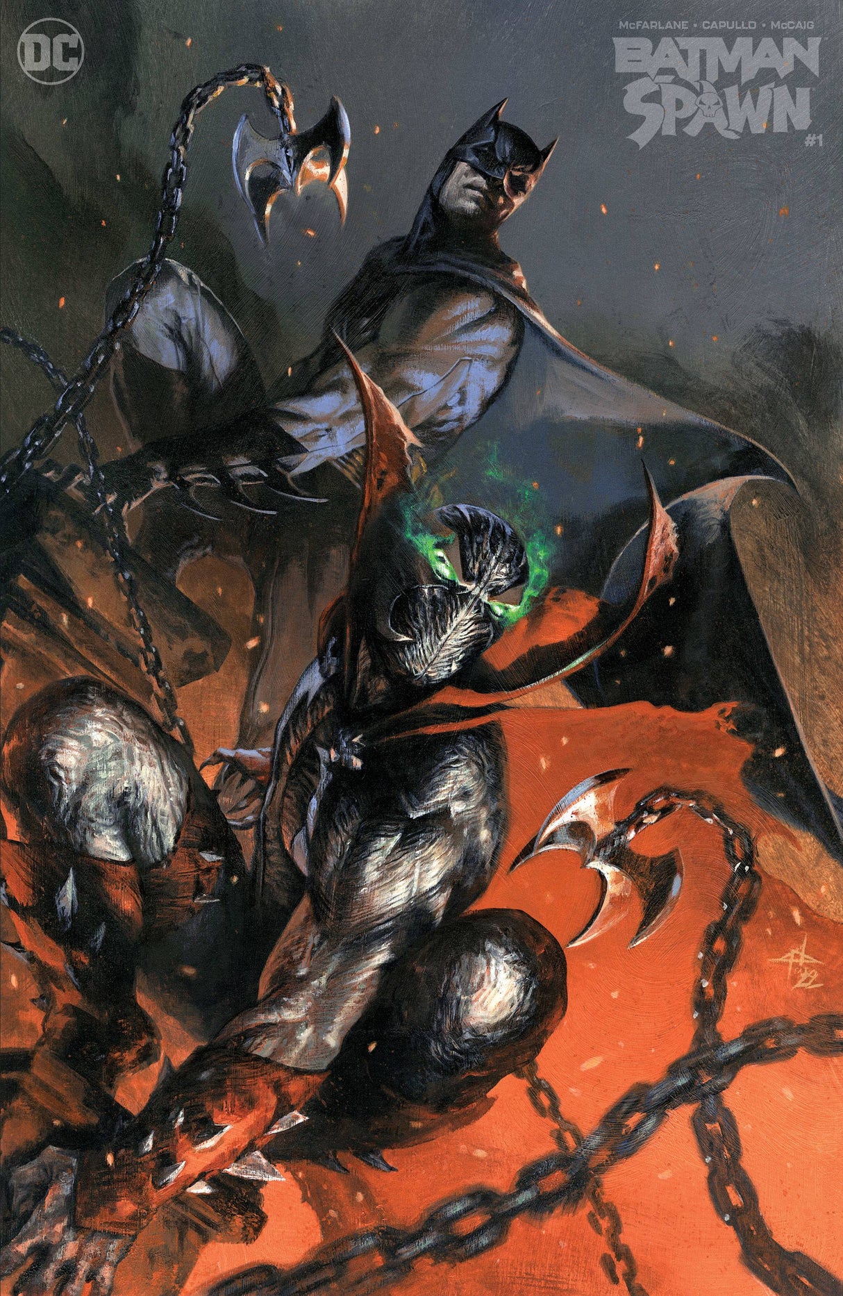 BATMAN SPAWN #1 (ONE SHOT) CVR C GABRIELE DELLOTTO VAR