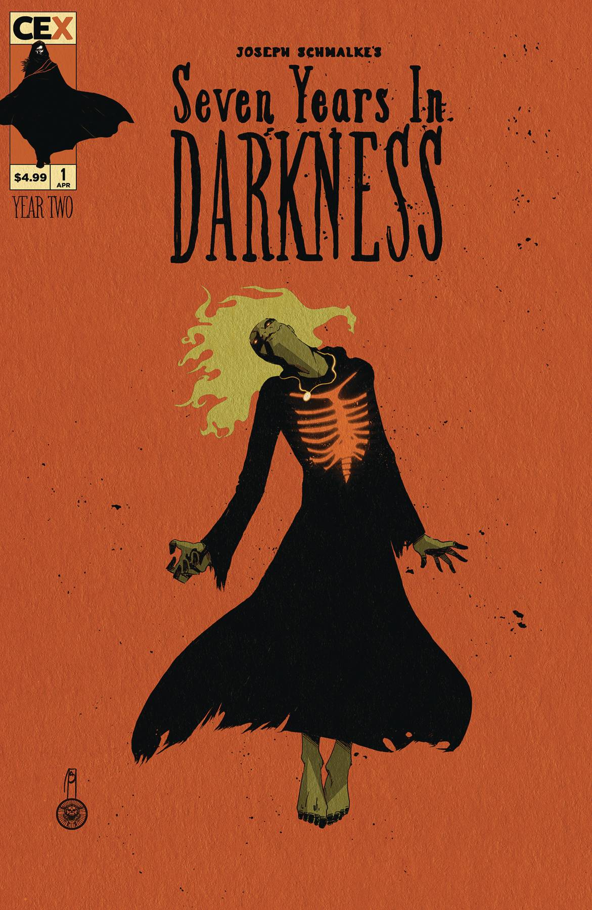 SEVEN YEARS IN DARKNESS YEAR TWO #1 (OF 4) CVR A SCHMALKE (C