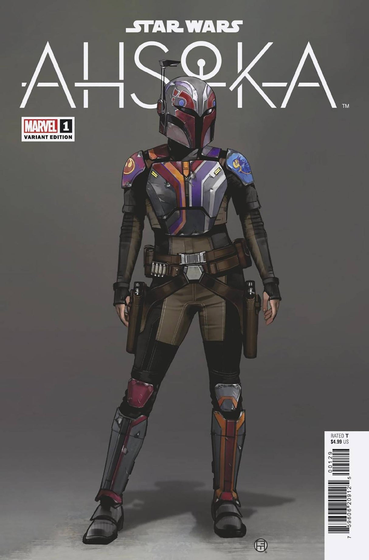 STAR WARS: AHSOKA #1 - 1:10 RATIO CONCEPT ART VARIANT