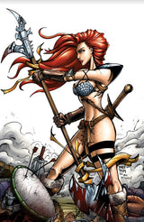 IMMORTAL RED SONJA #10- GABRIEL MANGUM - Ltd 500