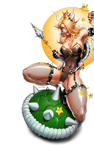 TYNDALL - BOWSER COSPLAY SKETCH - LTD 100