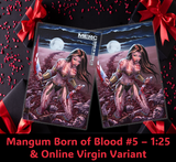 ANDREW MANGUM RATIO BUNDLE  - BORN OF BLOOD 1:25 & VIRGIN ONLINE EXCLUSIVE