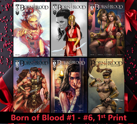 BORN OF BLOOD #1 - #6 - 1ST PRINT SET