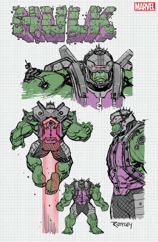 HULK #1 - 1:10 RATIO - OTTLEY DESIGN VAR