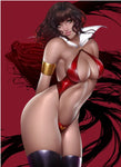 VAMPIRELLA DRACULA UNHOLY #1 JOHN VASQUEZ RED VIRGIN EXCLUSIVE