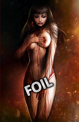 VAMPIRELLA DARK REFLECTIONS #1 - SZERDY "FIRE" FOIL CE EXCLUSIVE - LTD 400