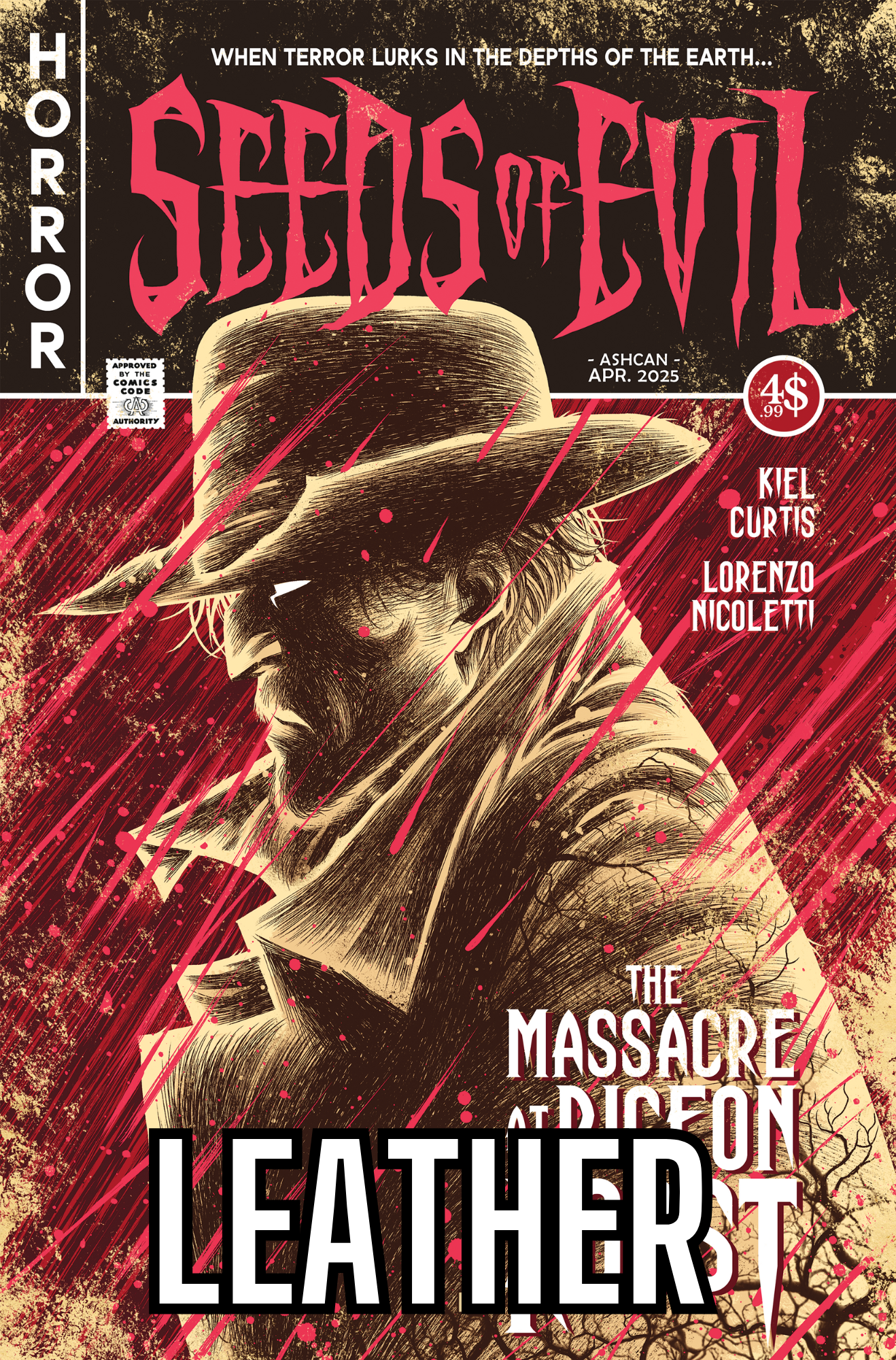 SEEDS OF EVIL #1 PREVIEW - ASHCAN - LEATHER C2E2 EXCLUSIVE - LTD 50