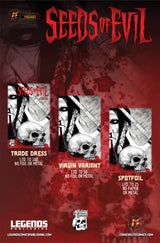 SEEDS OF EVIL #1 PREVIEW - ASHCAN - TONY KORDOS - C2E2 EXCLUSIVE - "SKULL OF EVIL" VIRGIN - LTD 50