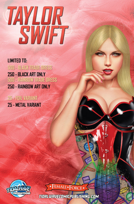 FEMALE FORCE: TAYLOR SWIFT #2 - NYCC 2024 RUTH LUCAS RAINBOW EXCLUSIVE - LTD 500