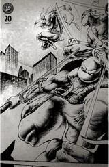 TMNT #20 - MONK - 300TH ISSUE - WRAP - LTD 500